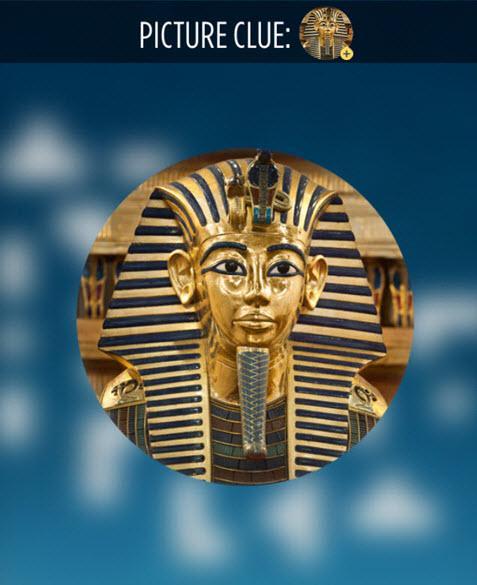 Bonza National Geographic Picture Clue Tutankhamun Answers May 30 2015 01