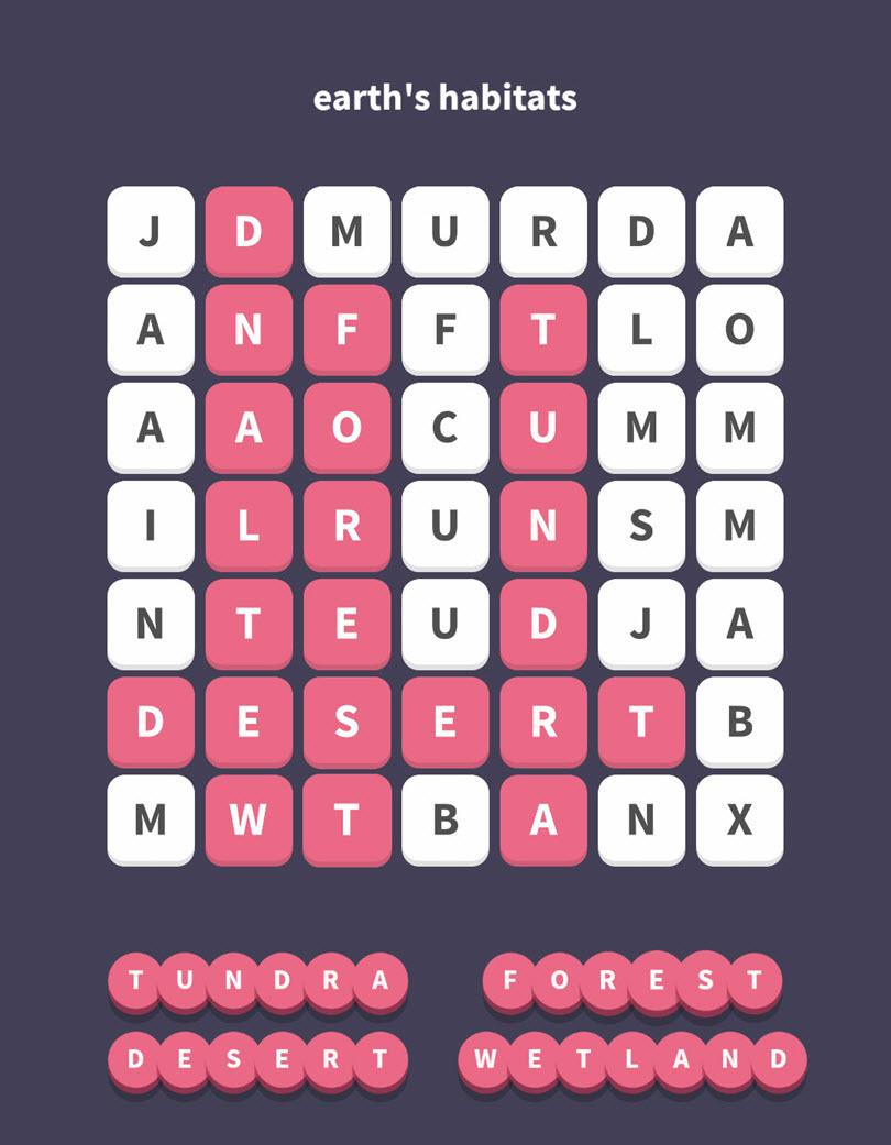 February 15 2017 - WordWhizzle Search Daily Puzzle Answers