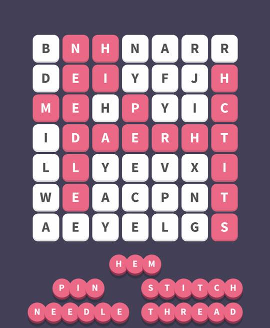 February 20 2017 - WordWhizzle Search Daily Puzzle Answers
