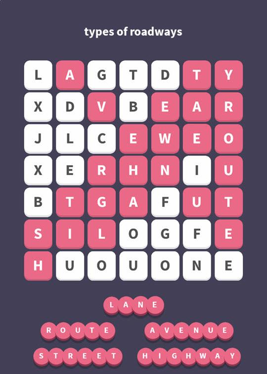 February 5 2017 - WordWhizzle Search Daily Puzzle Answers