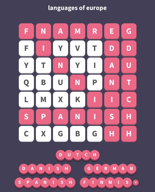 March 1 2017 - WordWhizzle Search Daily Puzzle Answers