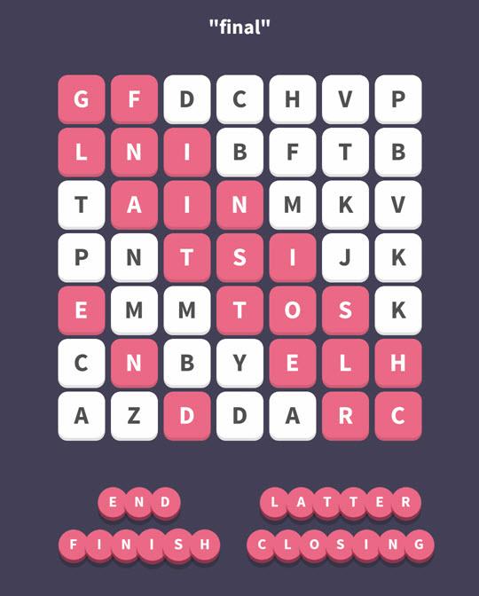 March 19 2017 - WordWhizzle Search Daily Puzzle Answers