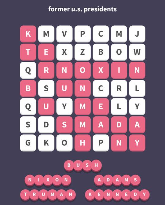 March 2 2017 - WordWhizzle Search Daily Puzzle Answers