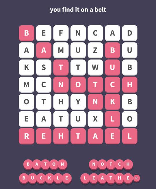 March 24 2017 - WordWhizzle Search Daily Puzzle Answers