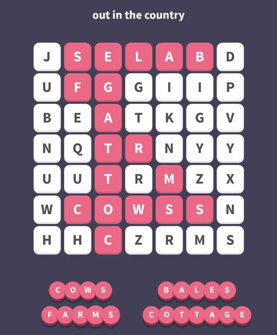 March 28 2017 - WordWhizzle Search Daily Puzzle Answers