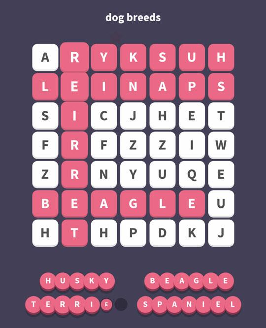 April 16 2017 - WordWhizzle Search Daily Puzzle Answers