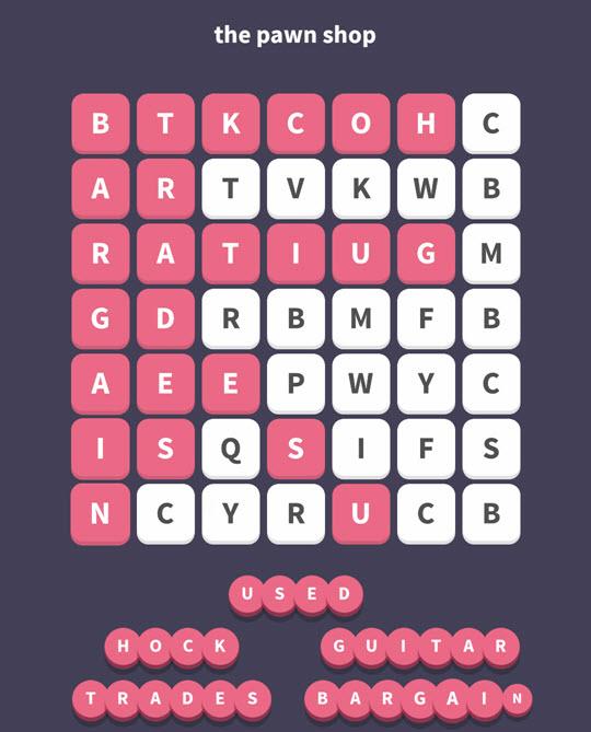 April 30 2017 - WordWhizzle Search Daily Puzzle Answers
