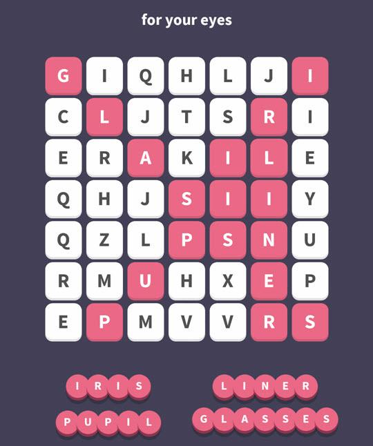 May 14 2017 - WordWhizzle Search Daily Puzzle Answers