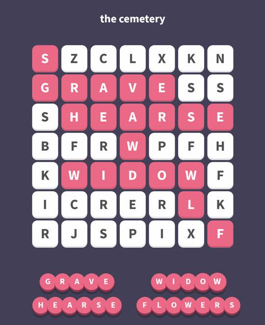 May 18 2017 - WordWhizzle Search Daily Puzzle Answers