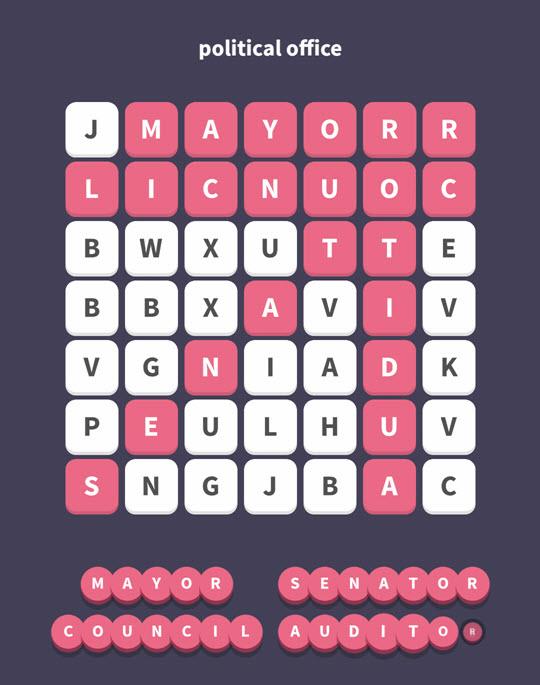 May 25 2017 - WordWhizzle Search Daily Puzzle Answers