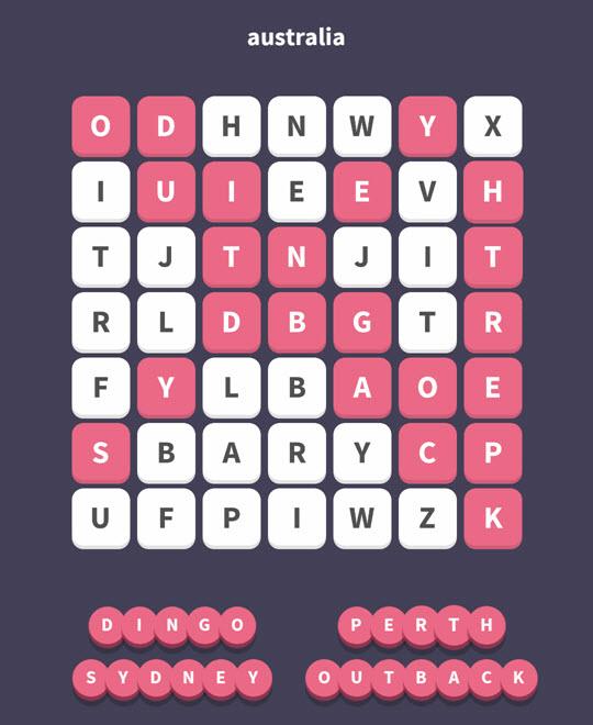 May 31 2017 - WordWhizzle Search Daily Puzzle Answers