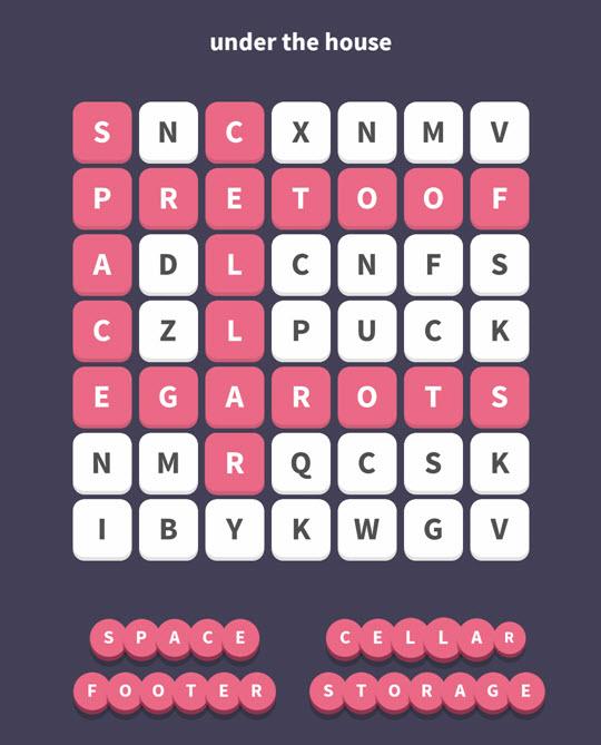 June 2 2017 - WordWhizzle Search Daily Puzzle Answers