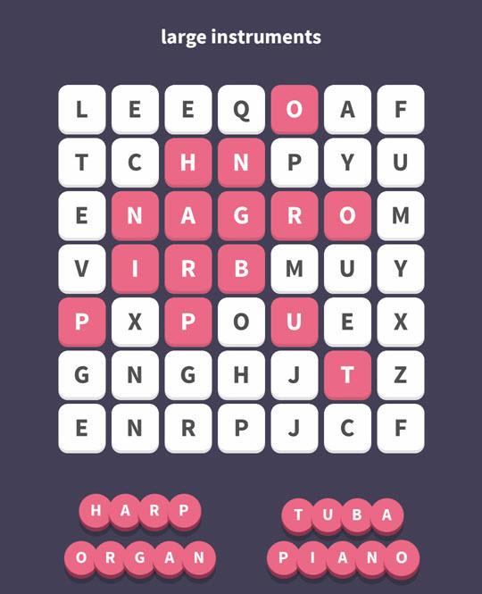 June 22 2017 - WordWhizzle Search Daily Puzzle Answers