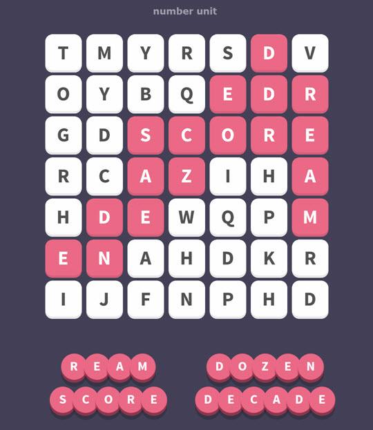 July 11 2017 - WordWhizzle Search Daily Puzzle Answers