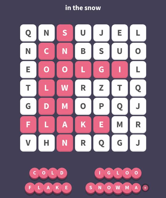 July 19 2017 - WordWhizzle Search Daily Puzzle Answers