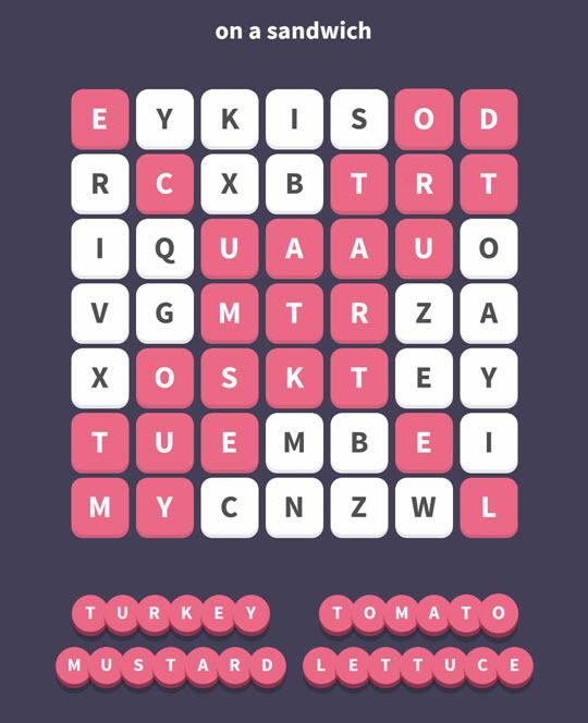 July 24 2017 - WordWhizzle Search Daily Puzzle Answers