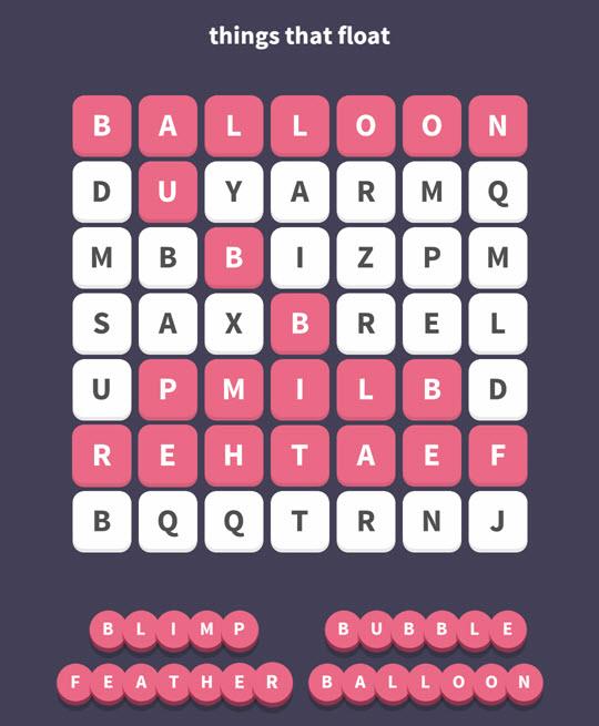 July 25 2017 - WordWhizzle Search Daily Puzzle Answers