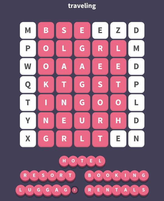July 26 2017 - WordWhizzle Search Daily Puzzle Answers
