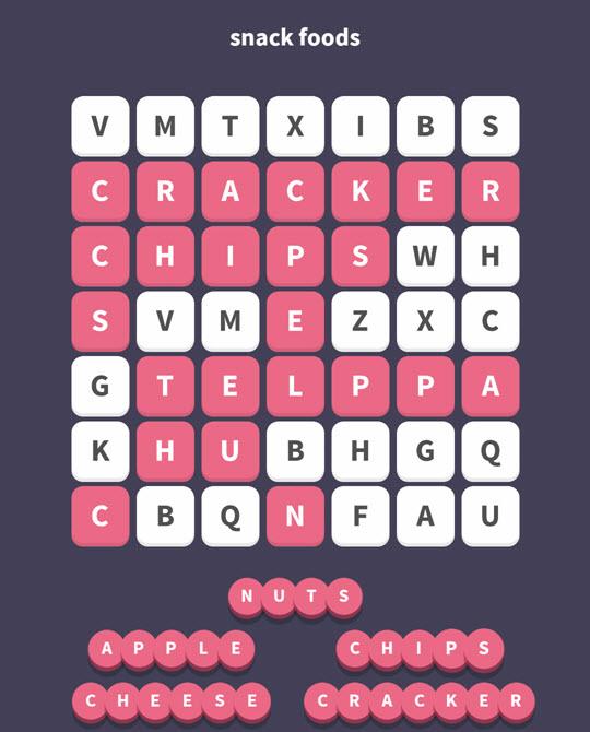 July 8 2017 - WordWhizzle Search Daily Puzzle Answers