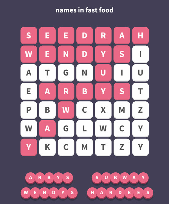 September 30 2017 - WordWhizzle Search Daily Puzzle Answers