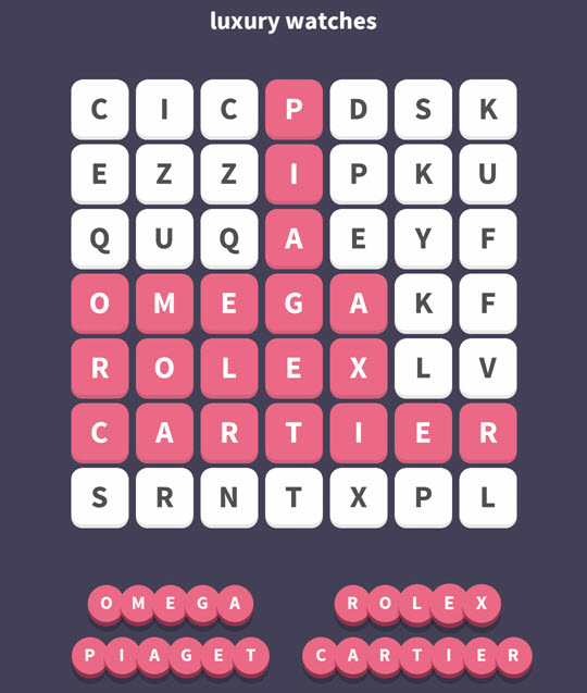 October 13 2017 - WordWhizzle Search Daily Puzzle Answers