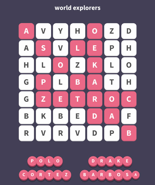 October 15 2017 - WordWhizzle Search Daily Puzzle Answers