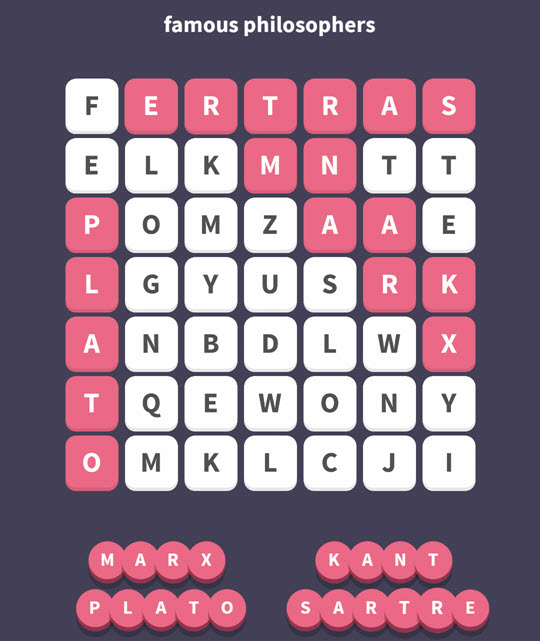 October 23 2017 - WordWhizzle Search Daily Puzzle Answers