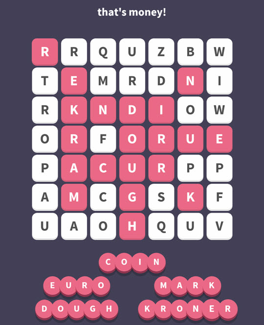 October 25 2017 - WordWhizzle Search Daily Puzzle Answers