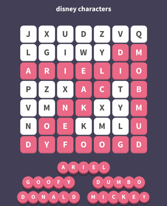 October 5 2017 - WordWhizzle Search Daily Puzzle Answers