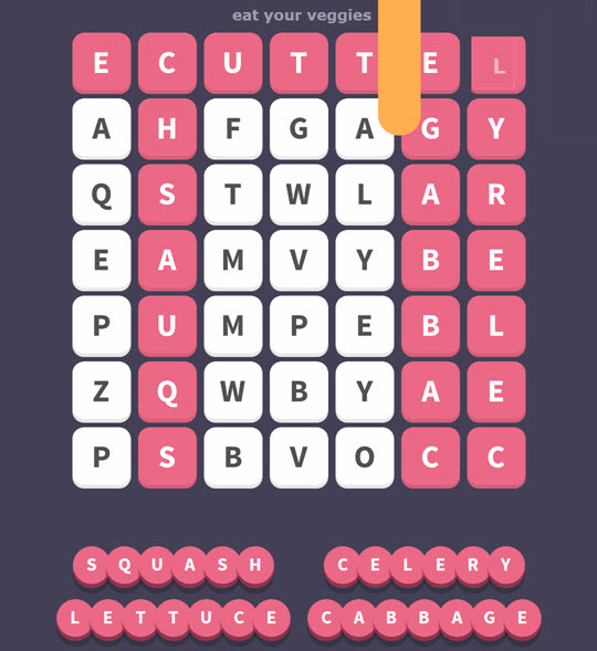 November 13 2017 - WordWhizzle Search Daily Puzzle Answers