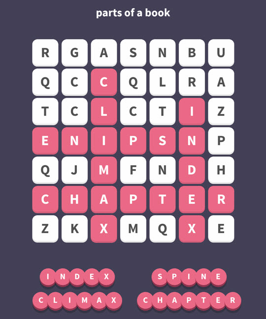 November 25 2017 - WordWhizzle Search Daily Puzzle Answers