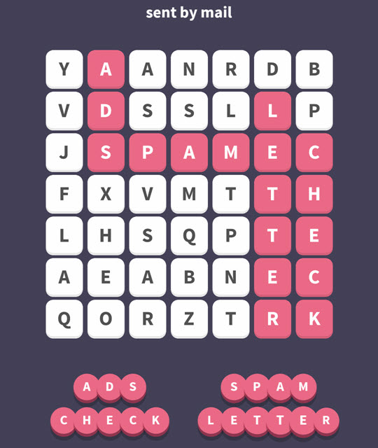 November 26 2017 - WordWhizzle Search Daily Puzzle Answers