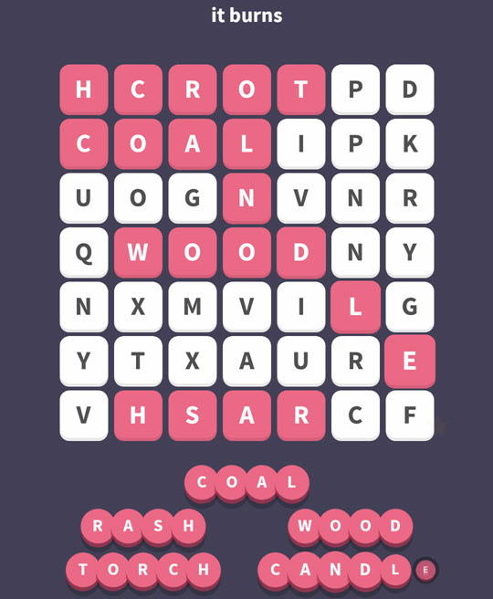 November 27 2017 - WordWhizzle Search Daily Puzzle Answers