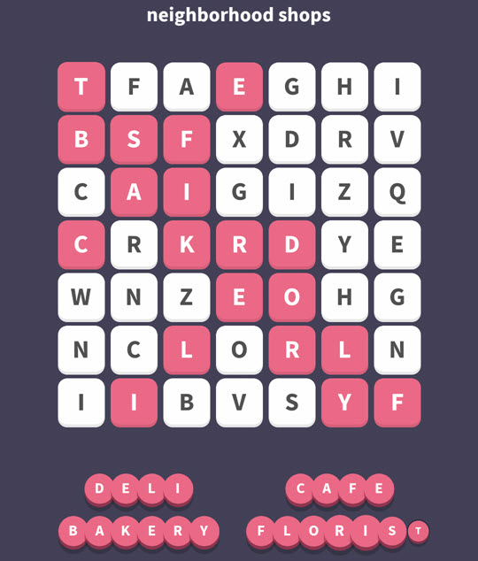 December 17 2017 - WordWhizzle Search Daily Puzzle Answers