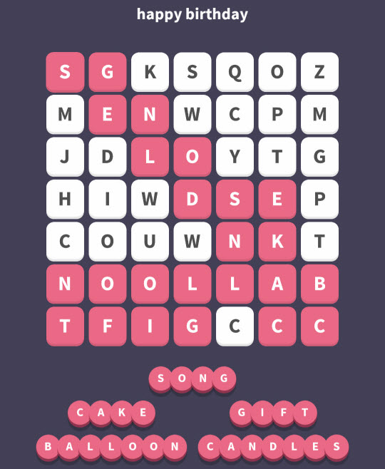 March 11 2018 - WordWhizzle Search Daily Puzzle Answers