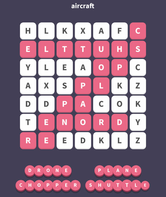 March 13 2018 - WordWhizzle Search Daily Puzzle Answers