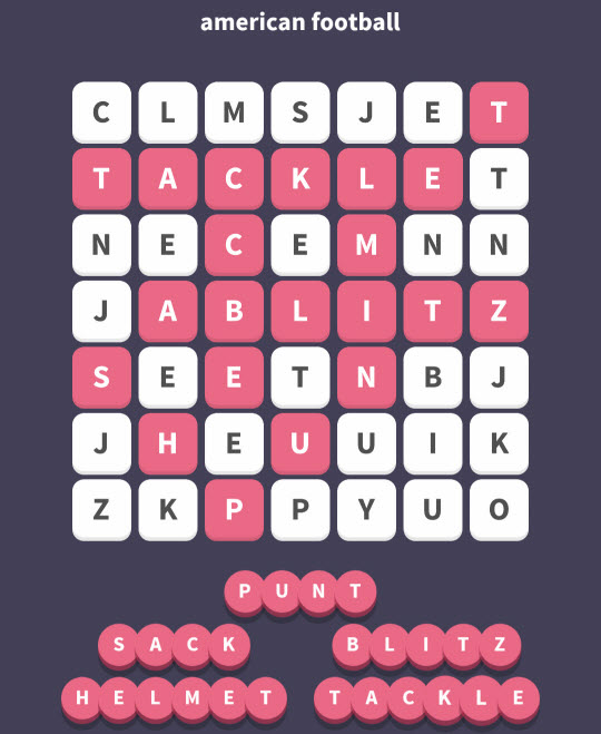 March 16 2018 - WordWhizzle Search Daily Puzzle Answers