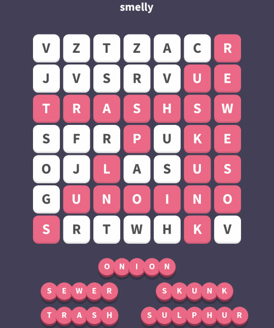March 3 2018 - WordWhizzle Search Daily Puzzle Answers