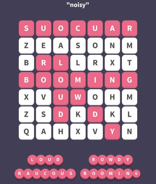 March 7 2018 - WordWhizzle Search Daily Puzzle Answers